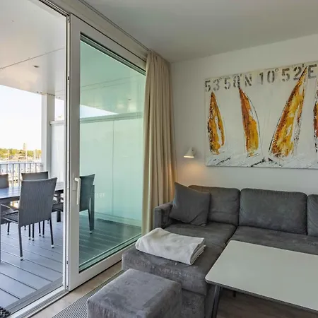 App 24 2-zi Whg Wasserblick Am Passathafen Travemünde Pva024 Apartamento *