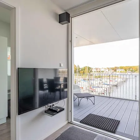 App 24 2-zi Whg Wasserblick Am Passathafen Travemünde Pva024 Apartamento Lubeca
