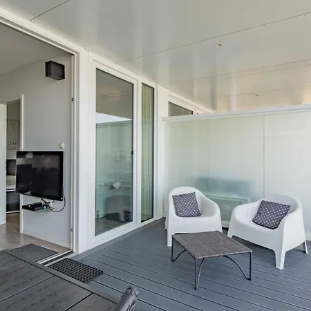 App 24 2-zi Whg Wasserblick Am Passathafen Travemünde Pva024 Apartamento